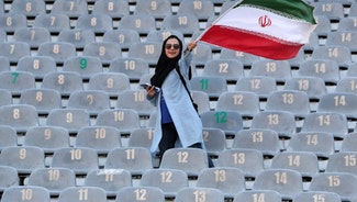 Next Story Image: Iran women attend FIFA soccer game for first time in decades